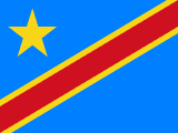 Democratic Republic of the Congo scenery flag