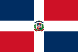 Dominican Republic scenery flag