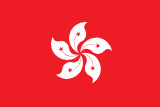 Hong Kong scenery flag