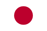 Japan scenery flag