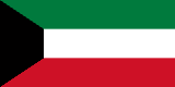Kuwait scenery flag