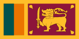 Sri Lanka scenery flag