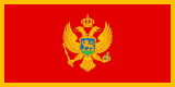Montenegro scenery flag