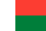 Madagascar scenery flag