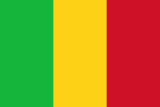 Mali scenery flag