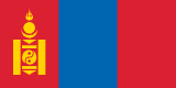 Mongolia scenery flag