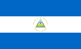 Nicaragua scenery flag