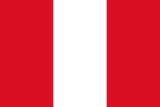 Peru scenery flag