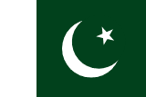Pakistan scenery flag