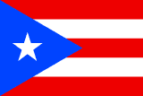 Puerto Rico scenery flag