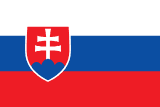 Slovakia scenery flag