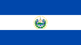 El Salvador scenery flag
