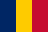 Chad scenery flag