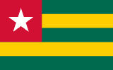 Togo scenery flag