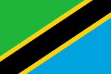 Tanzania, United Republic of scenery flag