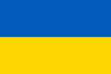 Ukraine scenery flag