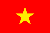 Vietnam scenery flag