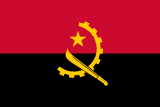 Angola scenery flag