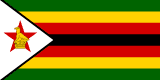 Zimbabwe scenery flag